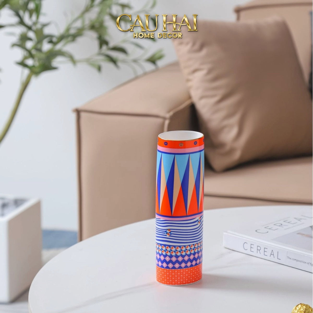 TẾT COUTURE - GIFT SET BÌNH TRÀ PRISMATIQUE ROYALE ARLEQUIN 500ML THÉIÈRE 13 PCSN - CẬU HAI HOME DECOR